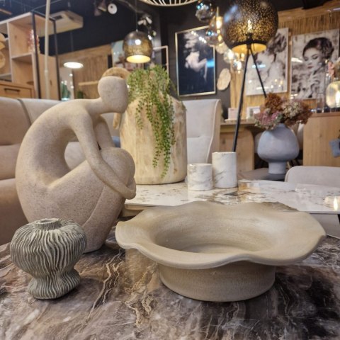 Misa Dekoracyjna Coco Maison WAVE - Taupe / Beige / Ceramika