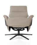 [R, od ręki] Fotel Relax Stelvio - Skóra Naturalna Maine Taupe - 3 Silniki - Akumulator