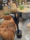 Rzeźba Podłogowa TULP DECO - Gold & Black (151 cm)