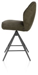 [od ręki] Hoker Obrotowy Bell 68 cm - Zielona Mikrofibra Mosgroen, Sprężyny Kieszeniowe