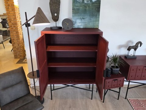 Designerska Szafka Buffet PANARO - Drewno Sosnowe, Loft