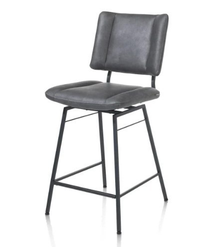 Hoker Xooon Tatum antracyt Pala mikrofibra obrotowy