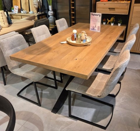 [K, T od ręki] Krzesło Henders& Hazel Kate tapicerka Enzo Champange