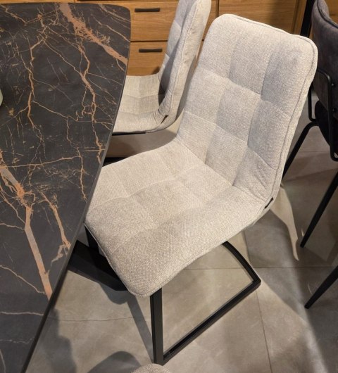 [K, T od ręki] Krzesło Henders& Hazel Kate tapicerka Livigno Grey