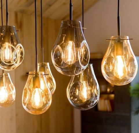 Lampa wisząca CHARLIE (7 źródeł światła) - COCO maison