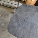 (M, defekt) Stół Xooon Masura 180 + 60 x 110 cm Antracyt szary