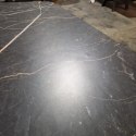 [M, od ręki defekt #1] ONYX Stół Henders& Hazel Palace ciemny marmur 190+ 60 x 110 cm pająk