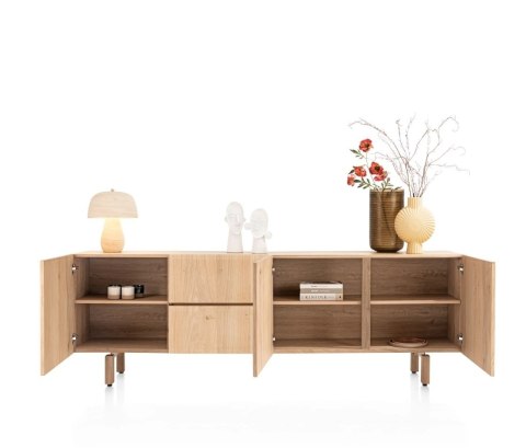 [R] Komoda AZULO 240 cm - Natural Sand - Henders & Hazel