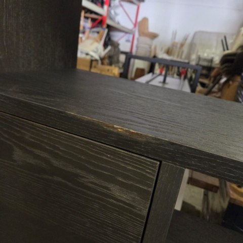 Regał/ parawan LUGANA - Onyx, Fornir Dębowy, 216 cm | Xooon