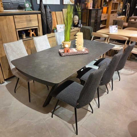 Stół Henders& Hazel Vegas 200+ 80 x 100 cm ceramika na szkle hartowanym