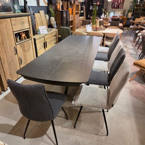 Stół Henders& Hazel Vegas 200+ 80 x 100 cm ceramika na szkle hartowanym