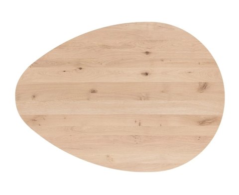 Stół barowy Cosenza 160 x 115 cm - Lite Drewno Dębowe - Naturalny - XOOON