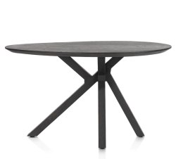 Stół barowy Cosenza 160 x 115 cm - Lite Drewno Dębowe - Onyx - XOOON