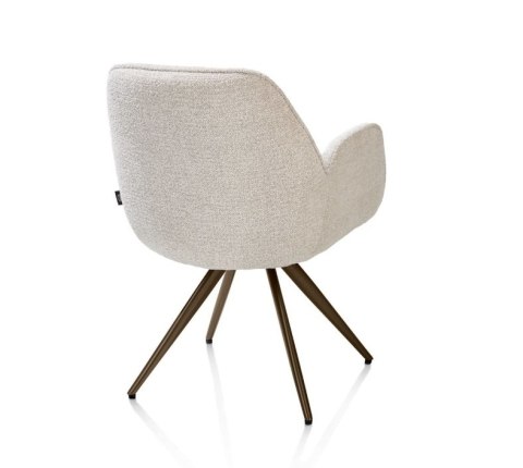 [od ręki, R] Krzesło obrotowe PIPPA - Sevilla Crème - Henders & Hazel