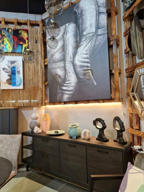 COCO MAISON Obraz pointes 200x150cm