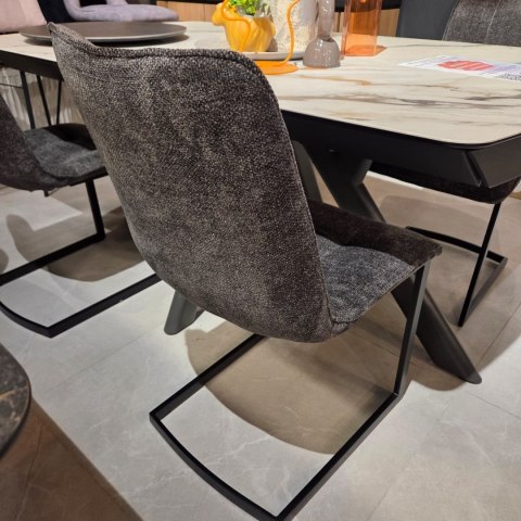 [K, T od ręki] Krzesło Henders& Hazel Kate tapicerka Livigno Antracyt