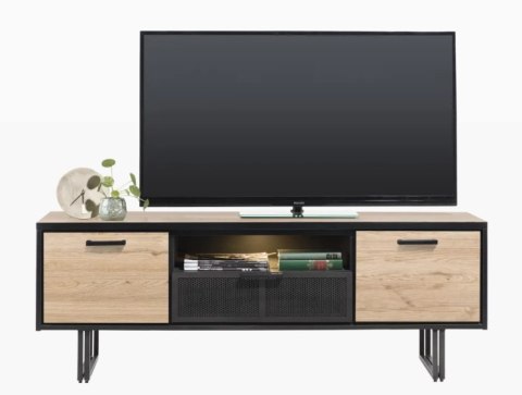 [K, defekt] Szafka RTV 180 cm H&H Avalon/ Avalox natural VINTAGE OAK