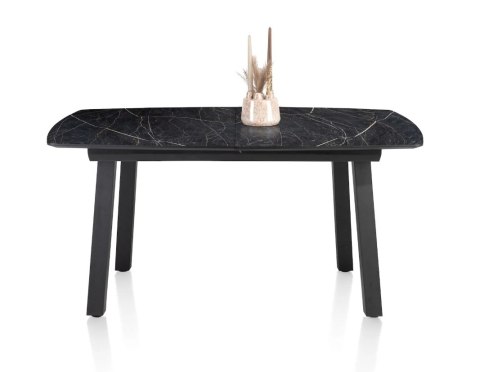 [K] Rozkładany Stół PALACE - 160-210 cm, Blat HPL Onyx, Klasyczne 4 Nogi