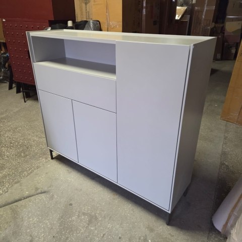 (M, defekt) Nowoczesna Komoda Dressette NOON Xooon 148 cm Silk Grey