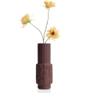 Wazon Ceramiczny ALEX – 40 cm, Burgundowy Mat, COCO maison