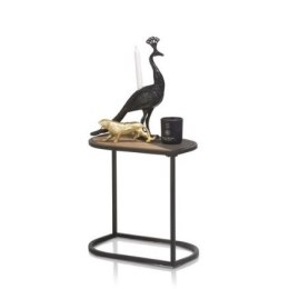 Stolik pomocniczy COCO maison LEAF 57x30 cm - drewniany blat w kształcie liścia