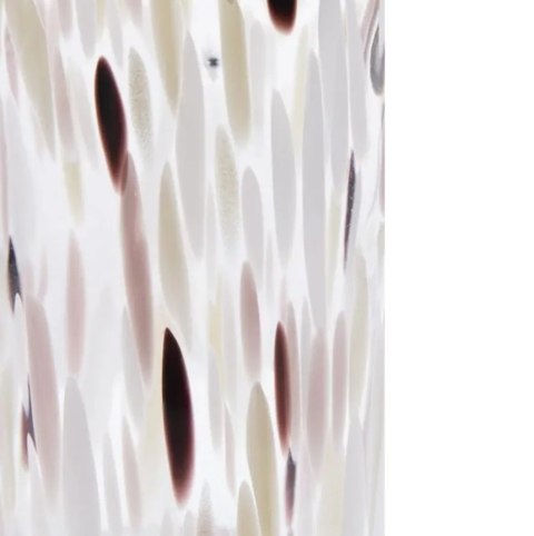 Wazon szklany LOUA 19 cm - wielokolorowy wzór stippen, COCO maison