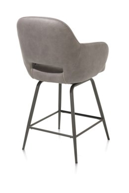 [fabrycznie nowe] Hoker Designerski NIKOLAS XOOON - Mikrofibra Pala, Kolor Lever (Ciepły Beż/Szary) | Martindale 100 000