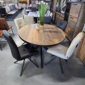 [K, od ręki] Ekskluzywne Krzesło Jadalniane MILVA - Naturalna Skóra Catania, Nowoczesny Design, Wysokie Ergonomiczne Oparcie