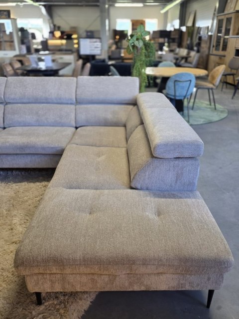 [wybór tapicerki] Sofa Narożna TALISMAN 280 cm (Prawostronna) | Regulowane Zagłówki, Sprężyny Kieszeniowe + Pianka Memory