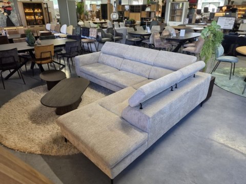 [wybór tapicerki] Sofa Narożna TALISMAN XL 300 cm (Lewostronna) -| Regulowane Zagłówki, Sprężyny Kieszeniowe + Pianka Memory |