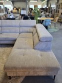[wybór tapicerki] Sofa Narożna TALISMAN XL 300 cm (Lewostronna) -| Regulowane Zagłówki, Sprężyny Kieszeniowe + Pianka Memory |