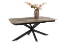[K, od ręki] Rozkładany Stół Jadalniany PAVALON 170-230 cm - Blat HPL Primo Laminato Driftwood - Centralna Noga Designerska