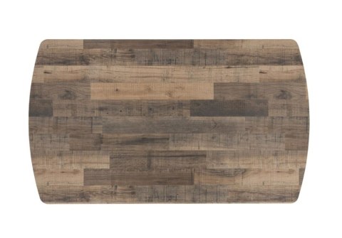 [K, od ręki] Rozkładany Stół Jadalniany PAVALON 170-230 cm - Blat HPL Primo Laminato Driftwood - Centralna Noga Designerska
