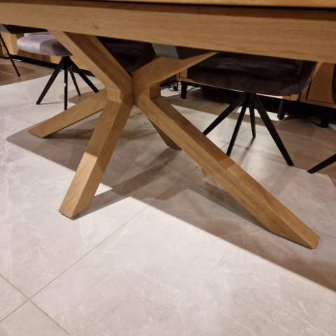 [na zamówienie] Stół rozkładany NYON Henders& Hazel 200+80 x 100 cm, fornir dębowy, kolor Dune Oak/Dąb Wydmowy