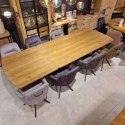 [na zamówienie] Stół rozkładany NYON Henders& Hazel 200+80 x 100 cm, fornir dębowy, kolor Dune Oak/Dąb Wydmowy
