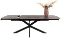 [od ręki] Rozkładany Stół Jadalniany PAVALON 170-230 cm - Blat HPL Primo Laminato Roest (Rdza) - Centralna Noga