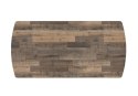 [od ręki] Rozkładany Stół Jadalniany PAVALON 200-278 cm - Blat HPL Primo Laminato Driftwood - Centralna Noga Designerska