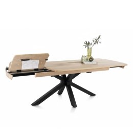 [od ręki] Stół Rozkładany NYON 170-230 cm - Natural Sand / Metalowy Pająk