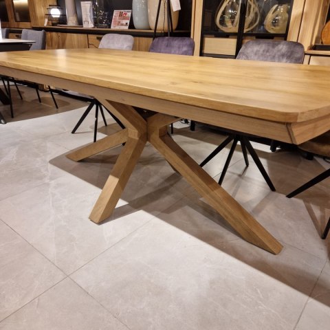 [od ręki] Stół rozkładany NYON Henders& Hazel 200+80 x 100 cm, fornir dębowy, kolor Dune Oak/Dąb Wydmowy