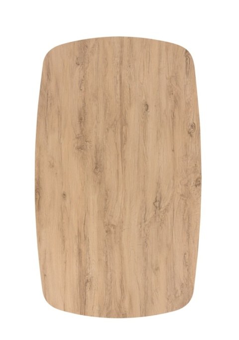 [fabrycznie nowy] Rozkładany Stół Ceramiczny LATTINA 170-250 cm – Blat Ceramic Oak Natural – Czarne Metalowe Nogi