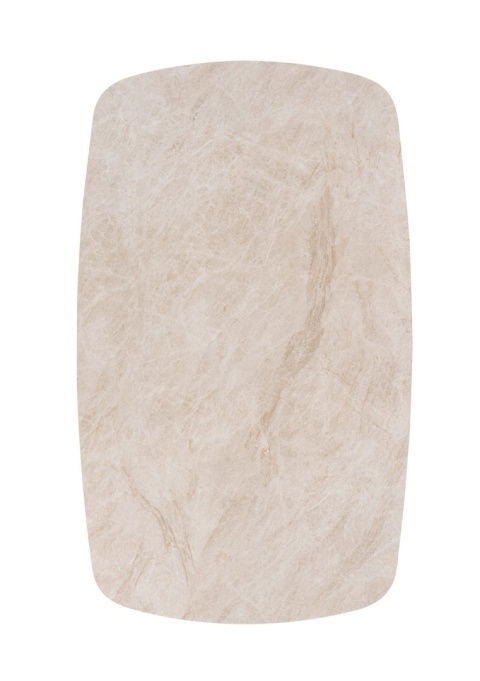 [fabrycznie nowy]Rozkładany Stół Ceramiczny LATTINA 170-250 cm – Ceramic Marble Creme (Efekt Kremowego Marmuru) – Metalowe Nogi