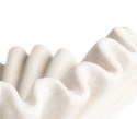 [na zamówienie] Designerska Misa Dekoracyjna BELLA Ø 28 cm - Kolor Cremefarben / Sand (Piaskowy Krem z Nakrapianą Strukturą)