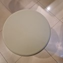 Designerski Metalowy Stolik Pomocniczy PABLO Średnica 50 cm Matowy - Coco Maison
