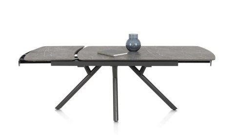 (K) Stół rozkładany z kolekcji Novello (HPL), marmur JASNY 200-278 cm Xooon