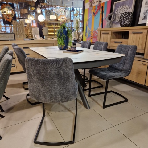 [K, T od ręki] Krzesło Henders& Hazel Kate tapicerka Livigno Antracyt (PRABAT20%)