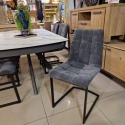 [K, T od ręki] Krzesło Henders& Hazel Kate tapicerka Livigno Antracyt (PRABAT20%)