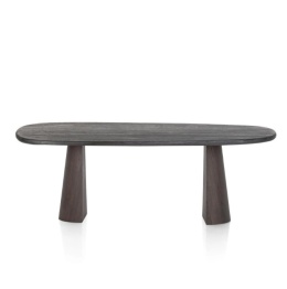 [K, od ręki] Stół Xooon Arawood 240 x 120 cm natural noga TRENTON