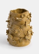 [na zamówienie] Rzeźbiarska Waza Ceramiczna GREENBIRD 31 cm z Reliefem 3D – COCOmaison®