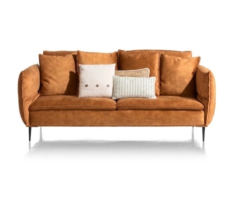 [od ręki] Sofa 3-Osobowa MARSEILLE – Luksusowa Mikrofibra Karese – Sprężyny Nosag – Henders & Hazel