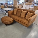[od ręki] Sofa 3-Osobowa MARSEILLE – Luksusowa Mikrofibra Karese – Sprężyny Nosag – Henders & Hazel